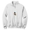 NuBlend ® 1/4 Zip Cadet Collar Sweatshirt Thumbnail