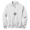 NuBlend ® 1/4 Zip Cadet Collar Sweatshirt Thumbnail