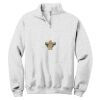 NuBlend ® 1/4 Zip Cadet Collar Sweatshirt Thumbnail