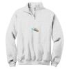 NuBlend ® 1/4 Zip Cadet Collar Sweatshirt Thumbnail