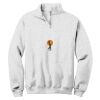 NuBlend ® 1/4 Zip Cadet Collar Sweatshirt Thumbnail