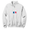 NuBlend ® 1/4 Zip Cadet Collar Sweatshirt Thumbnail