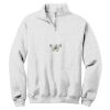 NuBlend ® 1/4 Zip Cadet Collar Sweatshirt Thumbnail