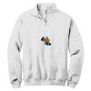 NuBlend ® 1/4 Zip Cadet Collar Sweatshirt Thumbnail