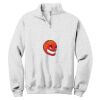 NuBlend ® 1/4 Zip Cadet Collar Sweatshirt Thumbnail