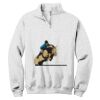 NuBlend ® 1/4 Zip Cadet Collar Sweatshirt Thumbnail