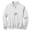 NuBlend ® 1/4 Zip Cadet Collar Sweatshirt Thumbnail