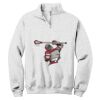 NuBlend ® 1/4 Zip Cadet Collar Sweatshirt Thumbnail