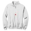 NuBlend ® 1/4 Zip Cadet Collar Sweatshirt Thumbnail