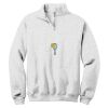 NuBlend ® 1/4 Zip Cadet Collar Sweatshirt Thumbnail