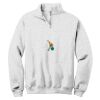 NuBlend ® 1/4 Zip Cadet Collar Sweatshirt Thumbnail