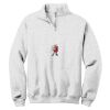 NuBlend ® 1/4 Zip Cadet Collar Sweatshirt Thumbnail