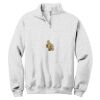 NuBlend ® 1/4 Zip Cadet Collar Sweatshirt Thumbnail