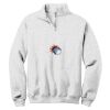 NuBlend ® 1/4 Zip Cadet Collar Sweatshirt Thumbnail