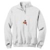 NuBlend ® 1/4 Zip Cadet Collar Sweatshirt Thumbnail