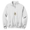 NuBlend ® 1/4 Zip Cadet Collar Sweatshirt Thumbnail