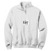 NuBlend ® 1/4 Zip Cadet Collar Sweatshirt Thumbnail