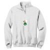 NuBlend ® 1/4 Zip Cadet Collar Sweatshirt Thumbnail
