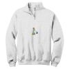 NuBlend ® 1/4 Zip Cadet Collar Sweatshirt Thumbnail