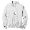 NuBlend ® 1/4 Zip Cadet Collar Sweatshirt Thumbnail