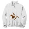NuBlend ® 1/4 Zip Cadet Collar Sweatshirt Thumbnail