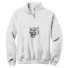 NuBlend ® 1/4 Zip Cadet Collar Sweatshirt Thumbnail