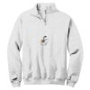 NuBlend ® 1/4 Zip Cadet Collar Sweatshirt Thumbnail