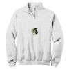 NuBlend ® 1/4 Zip Cadet Collar Sweatshirt Thumbnail
