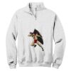 NuBlend ® 1/4 Zip Cadet Collar Sweatshirt Thumbnail