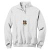 NuBlend ® 1/4 Zip Cadet Collar Sweatshirt Thumbnail