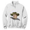 NuBlend ® 1/4 Zip Cadet Collar Sweatshirt Thumbnail