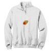 NuBlend ® 1/4 Zip Cadet Collar Sweatshirt Thumbnail