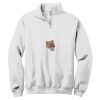NuBlend ® 1/4 Zip Cadet Collar Sweatshirt Thumbnail
