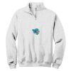 NuBlend ® 1/4 Zip Cadet Collar Sweatshirt Thumbnail