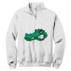 NuBlend ® 1/4 Zip Cadet Collar Sweatshirt Thumbnail