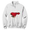 NuBlend ® 1/4 Zip Cadet Collar Sweatshirt Thumbnail
