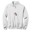 NuBlend ® 1/4 Zip Cadet Collar Sweatshirt Thumbnail
