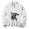 NuBlend ® 1/4 Zip Cadet Collar Sweatshirt Thumbnail