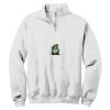 NuBlend ® 1/4 Zip Cadet Collar Sweatshirt Thumbnail