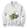 NuBlend ® 1/4 Zip Cadet Collar Sweatshirt Thumbnail