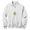 NuBlend ® 1/4 Zip Cadet Collar Sweatshirt Thumbnail