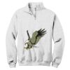NuBlend ® 1/4 Zip Cadet Collar Sweatshirt Thumbnail