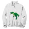 NuBlend ® 1/4 Zip Cadet Collar Sweatshirt Thumbnail