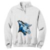NuBlend ® 1/4 Zip Cadet Collar Sweatshirt Thumbnail