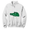 NuBlend ® 1/4 Zip Cadet Collar Sweatshirt Thumbnail