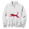 NuBlend ® 1/4 Zip Cadet Collar Sweatshirt Thumbnail