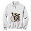 NuBlend ® 1/4 Zip Cadet Collar Sweatshirt Thumbnail