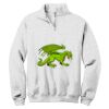 NuBlend ® 1/4 Zip Cadet Collar Sweatshirt Thumbnail