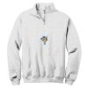 NuBlend ® 1/4 Zip Cadet Collar Sweatshirt Thumbnail