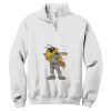 NuBlend ® 1/4 Zip Cadet Collar Sweatshirt Thumbnail
